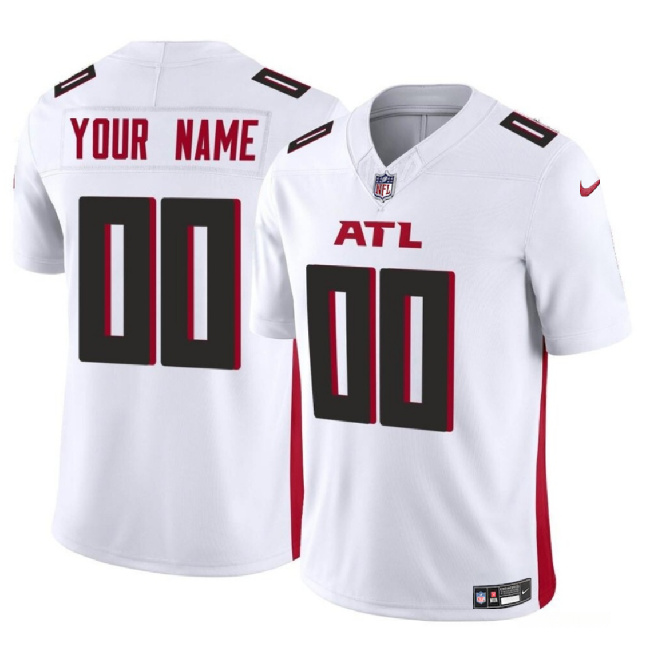 Youth Atlanta Falcons Active Player Custom White 2023 F.U.S.E. Vapor Untouchable Limited Football Stitched Jersey